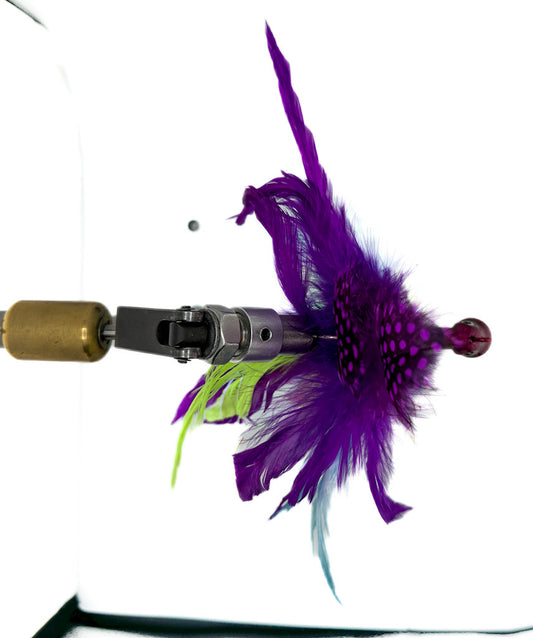 Purple and Chartreuse Cobia and Redfish Jig