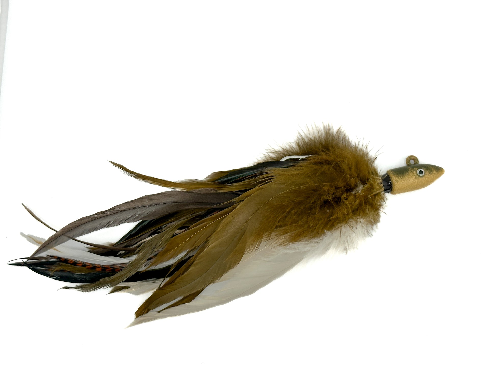 Custom Cobia Jigs designed to mimic the cobia bait the atlantic eel