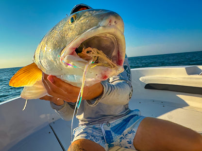 Bull Redfish Bull Red Drum Feather Jig