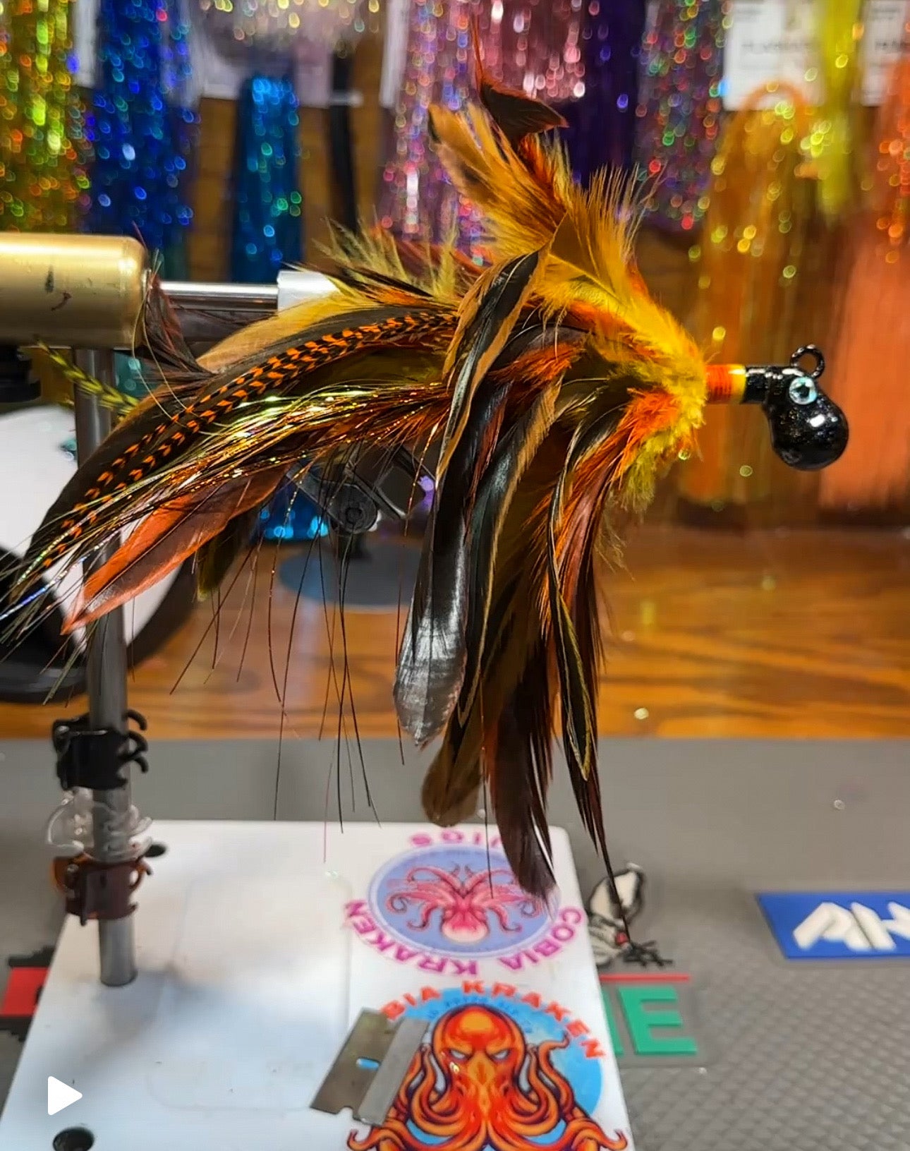Autumn Theme Cobia Jig