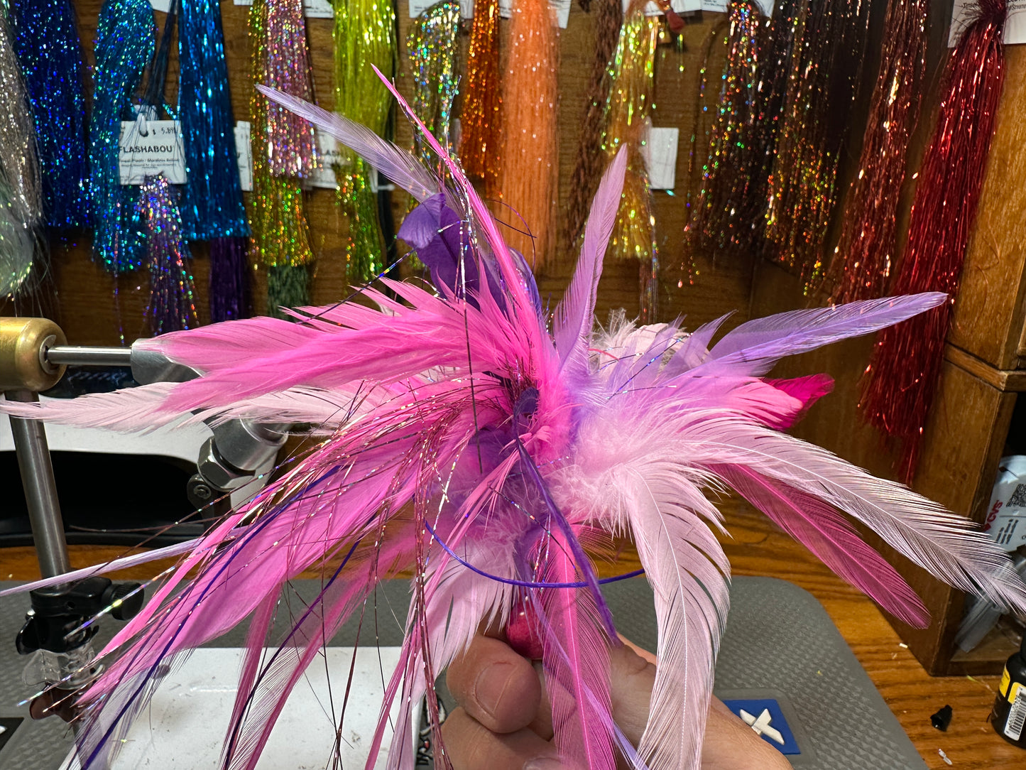 Feathered Cobia Jig - Pastel