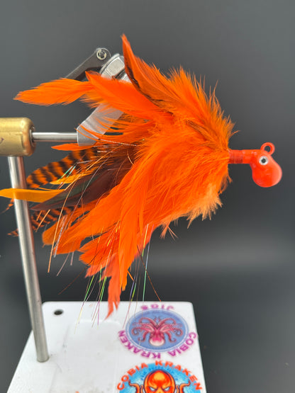 Best Cobia Jig Color Orange Cobia Jig