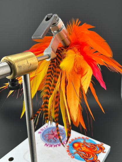 Fire theme cobia fishing jig