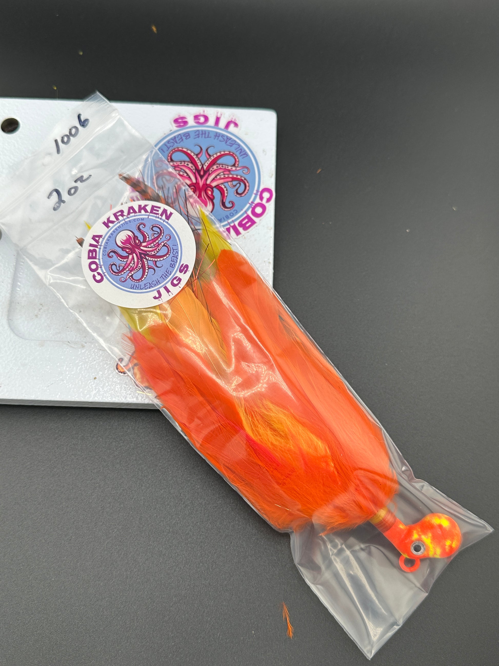 Custom saltwater jigs by cobiakrakenjigs.com