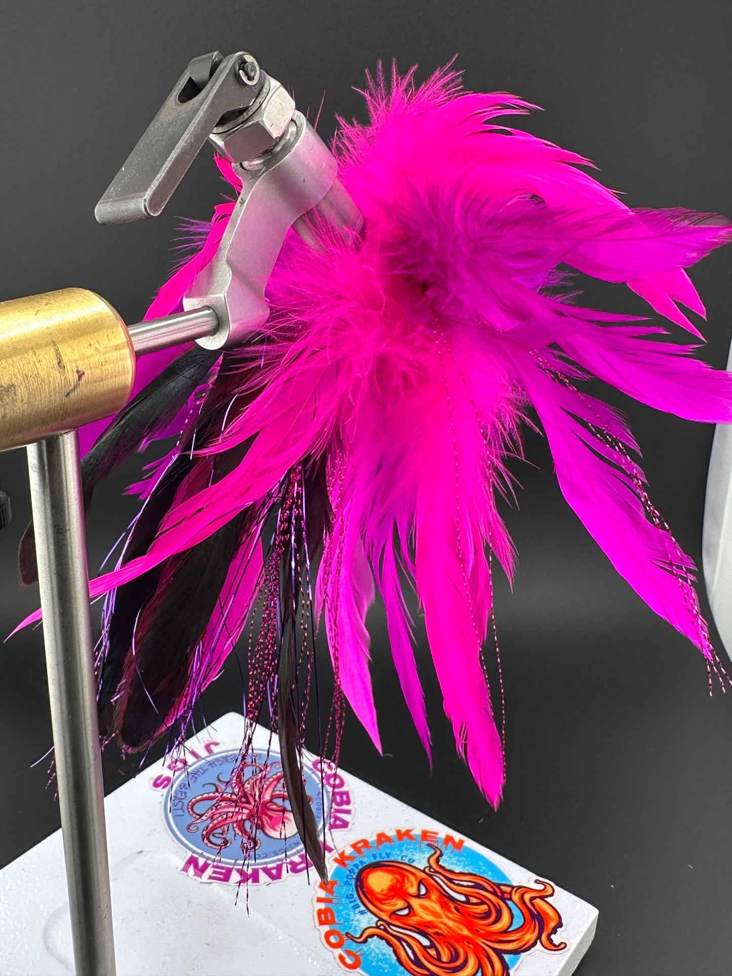 Custom Cobia Feather Jigs