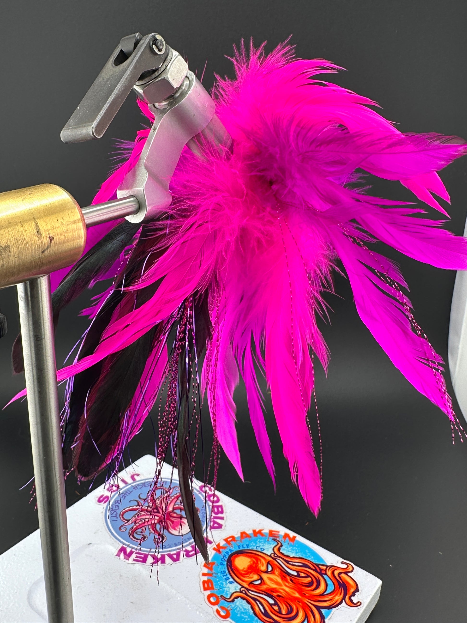 Custom Cobia Feather Jigs