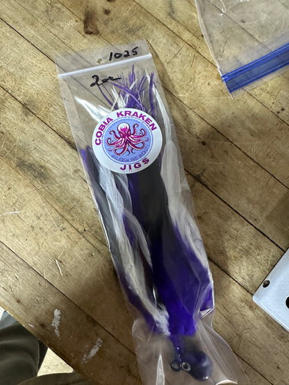 Custom Cobia Jigs by Cobia Kraken Jigs