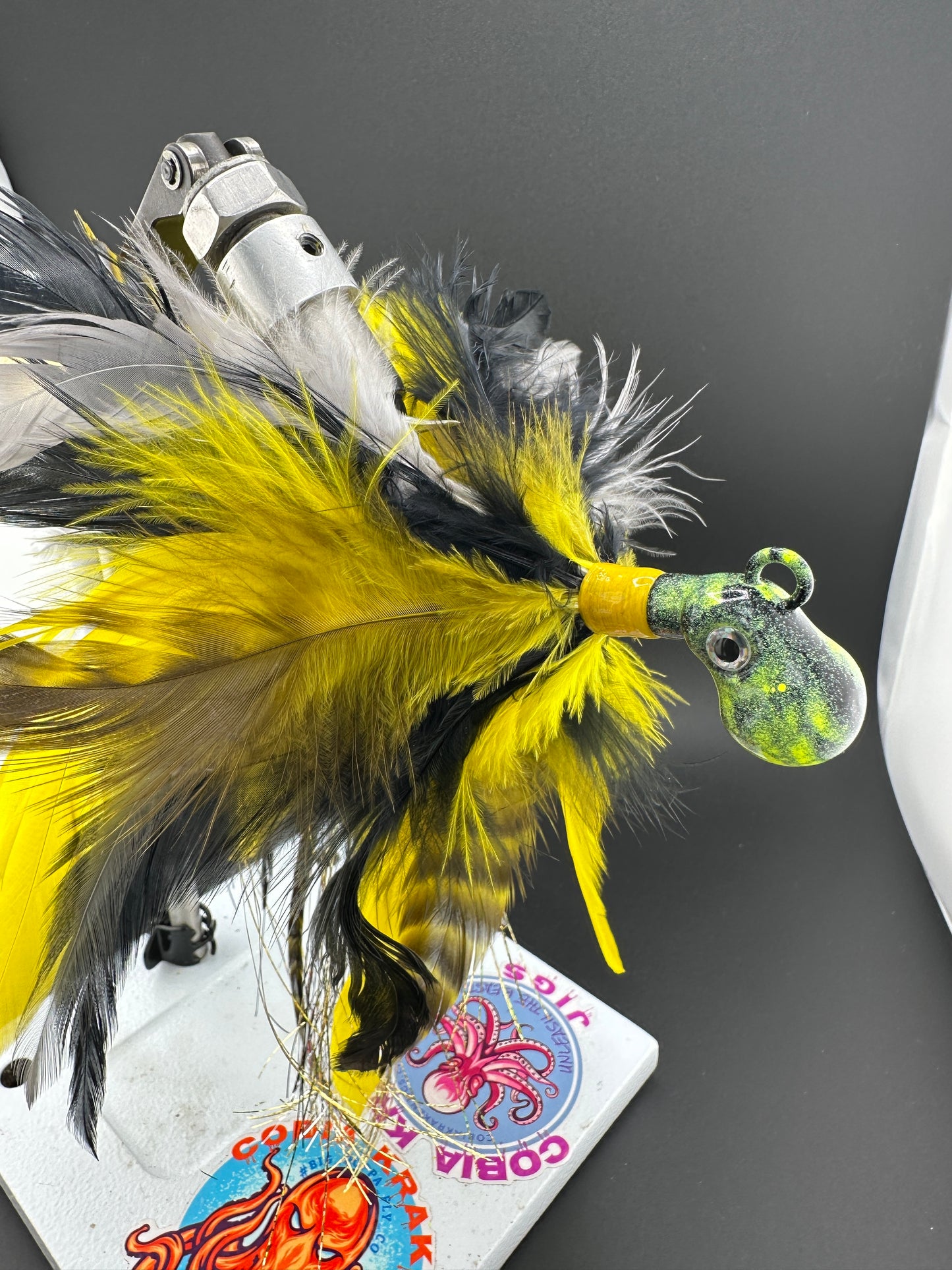 Custom cobia jigs by Cobia Kraken Jigs