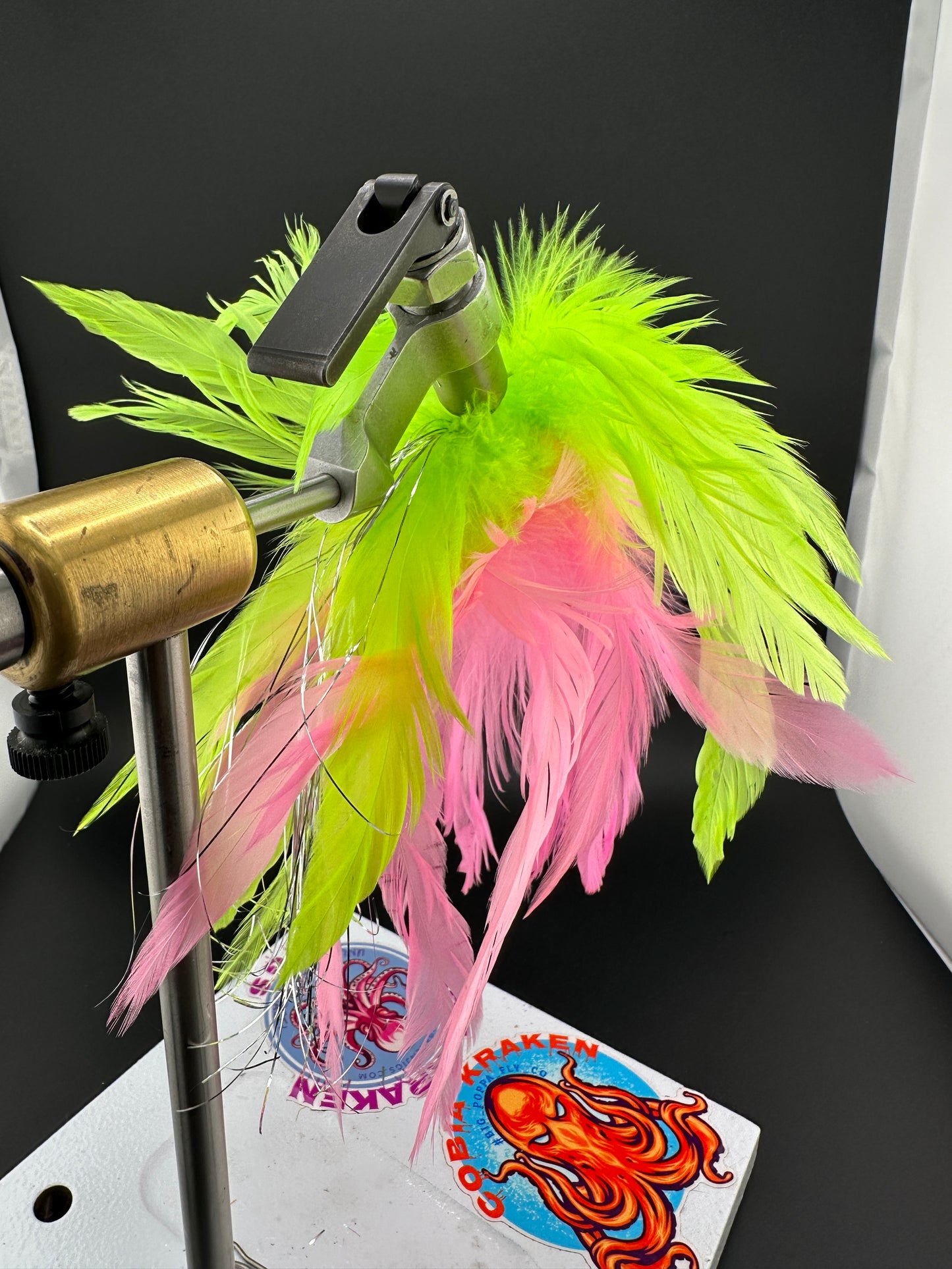 Electric Chicken Bull Redfish Fishing Jig with Octopus Jig Head