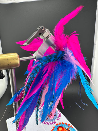 Cobia Jig Made From Feathers