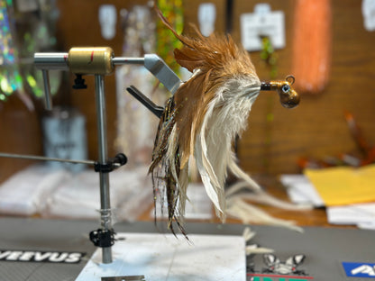 Natural color cobia jig and redfish jig