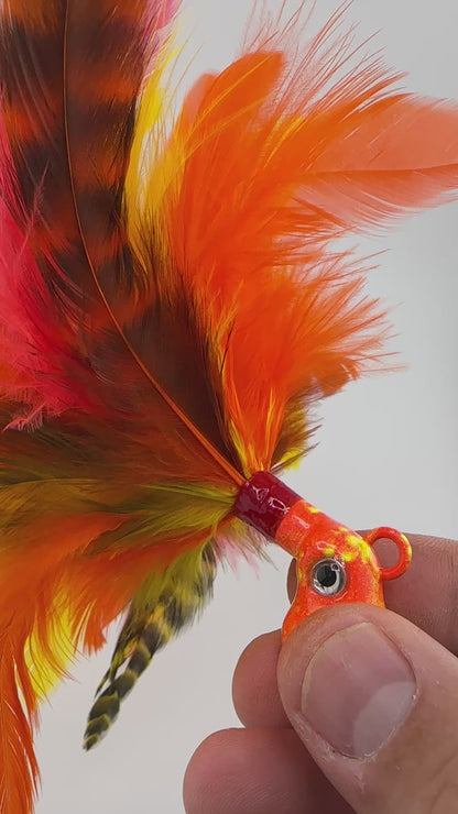 Feather Cobia Jigs - The FLASH B@MB!