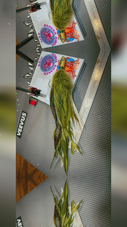 The BEAST Reel EEL - 10-13” Articulated, 8/0, + Stinger Hook